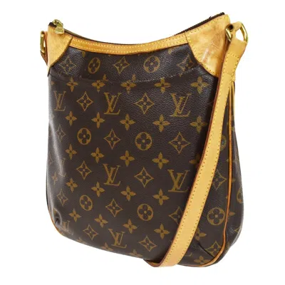 Pre-owned Louis Vuitton Odeon Brown Canvas Shoulder Bag ()