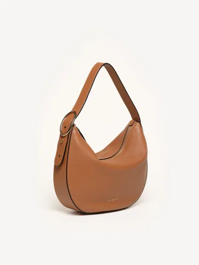 Shop M. Gemi The Evelina Shoulder Bag In Tan