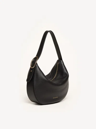 Shop M. Gemi The Evelina Shoulder Bag In Black