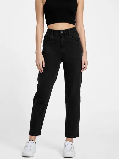 Shop Guess Factory Eco Sammy Tapered Jeans In Black