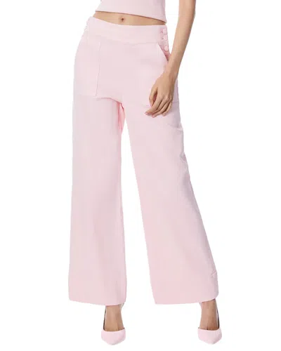 Shop Alice And Olivia Donald Jean In Pink