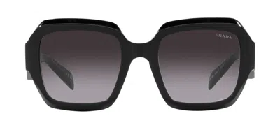 Shop Prada Pr 28zs 16k90a Butterfly Sunglasses In Multi