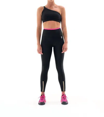 P.e Nation Steady Run Legging In Pink Glo In Multi