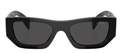 Shop Prada Pr A01s 16k08z Flattop Sunglasses In Multi