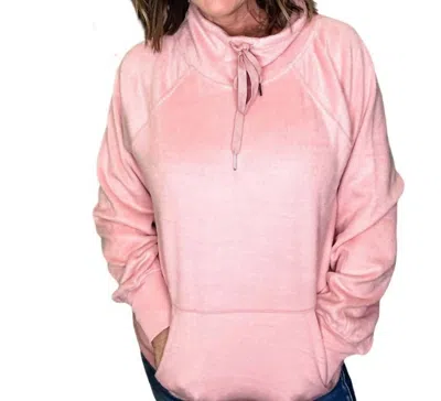 Shop Kori Kangaroo Pocket Top In Pink