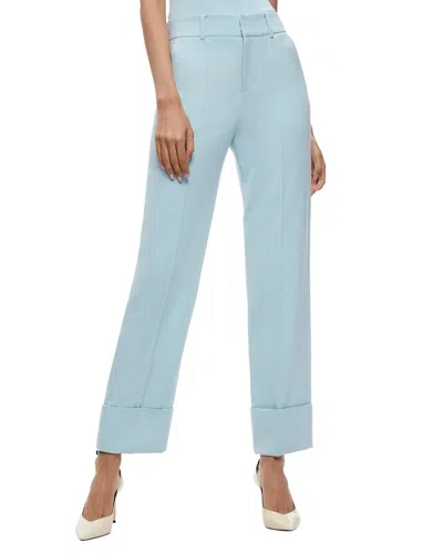 Shop Alice And Olivia Ming Ankle Pant In Blue