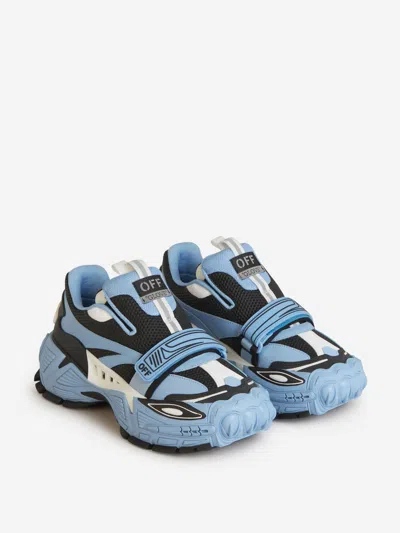 Shop Off-white Sneakers Glove Slip On In Blue