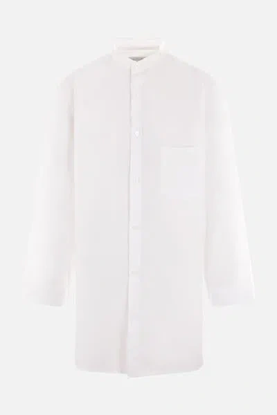 Shop Yohji Yamamoto Shirts In White