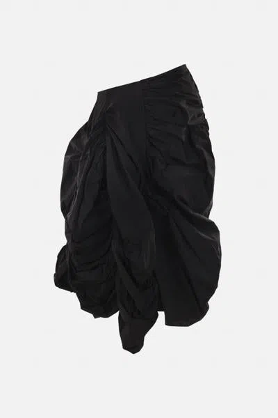 Shop Yohji Yamamoto Skirts In Black