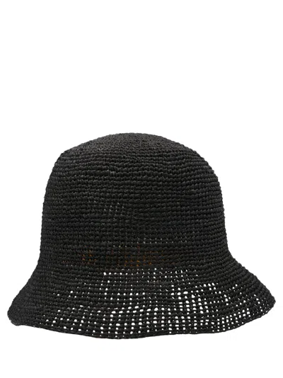 Shop Ibeliv Andao Hats Black