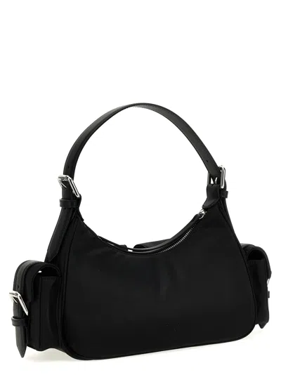 Shop Pinko Cargo Bag Shoulder Bags Black
