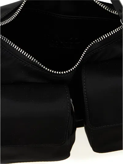 Shop Pinko Cargo Bag Shoulder Bags Black