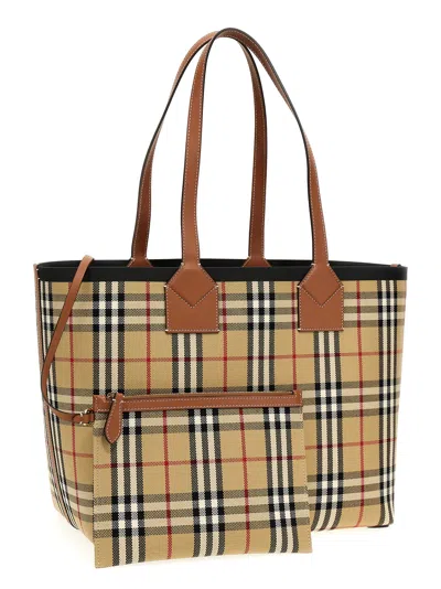 Shop Burberry London Hand Bags Brown