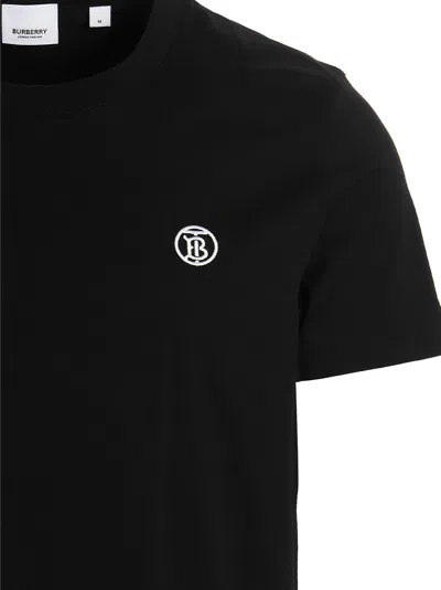Shop Burberry Parker T-shirt Black