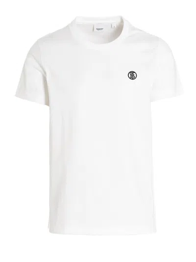 Shop Burberry Parker T-shirt White