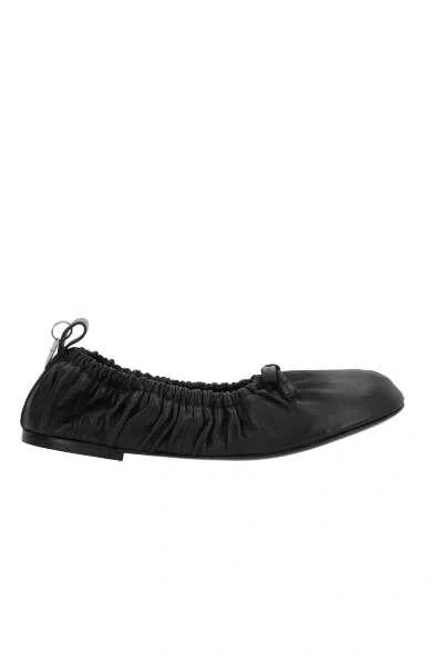 Shop Acne Studios Flat Shoes In Black