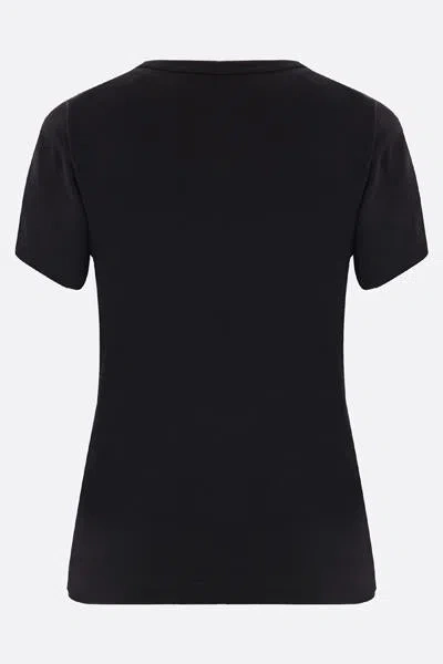 Shop Acne Studios T-shirts And Polos In Black