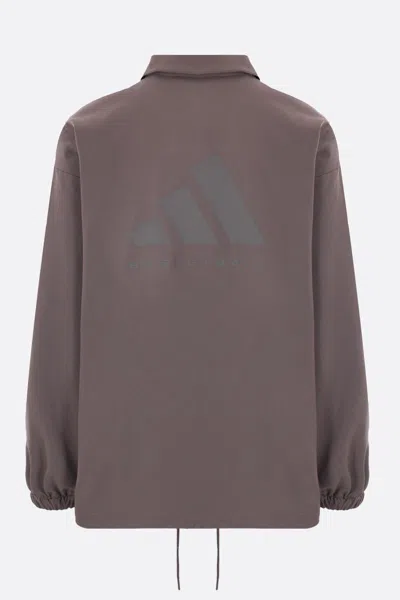 Shop Adidas Originals Adidas Coats In Charcoal