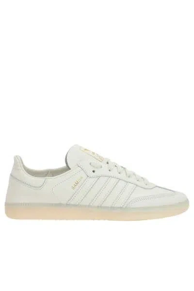Shop Adidas Originals Adidas Sneakers In Ivory+gold