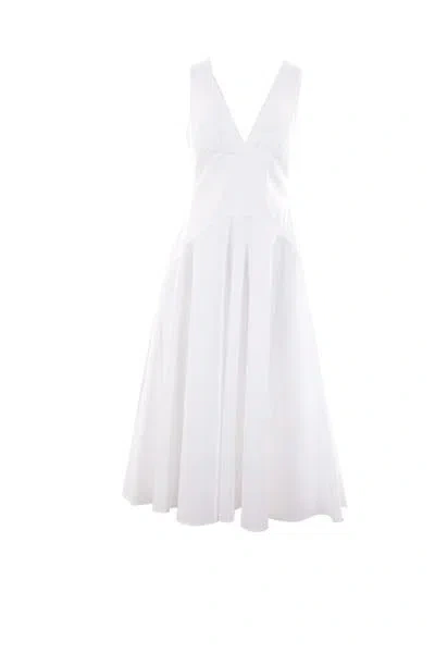 Shop Alaïa Alaia Dresses In White