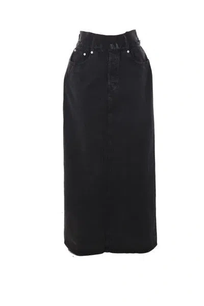 Shop Alainpaul Skirts In Black