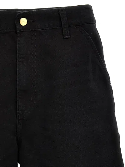Shop Carhartt Single Knee Bermuda, Short Black