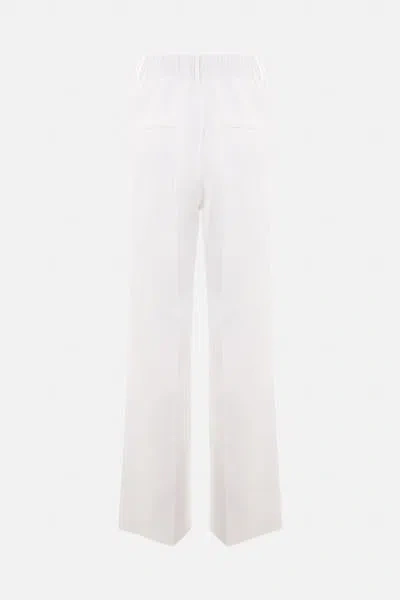 Shop Alberto Biani Trousers In White