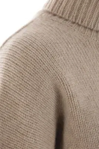 Shop Arch4 Sweaters In Taupe Marl