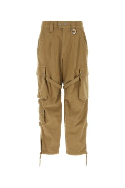Isabel Marant Cargo Pant With Classic Utility Style In Brown