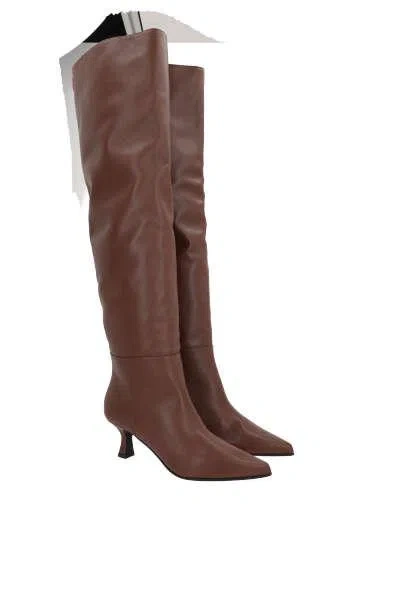Shop 3juin Boots In Oxford Coffee