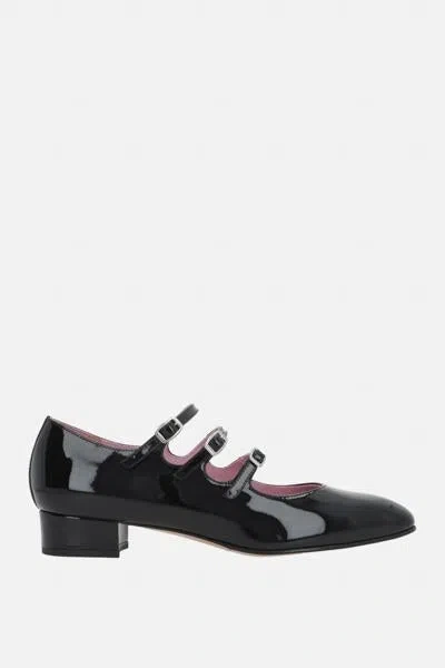 Shop Carel Paris Flat Shoes In Black