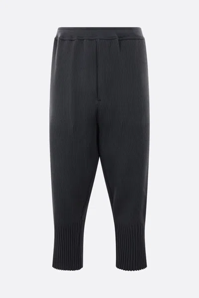 Cfcl Ribbed-knit Trousers In Shadow Gray