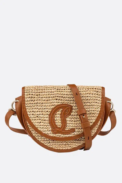 Shop Christian Louboutin Bags In Natural+leather