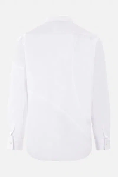 Shop Comme Des Garçons Comme Des Garcons Shirts In White+print