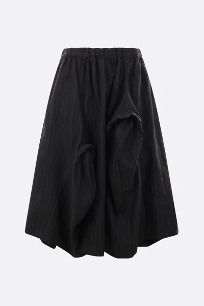 Shop Comme Des Garçons Comme Des Garcons Skirts In Black