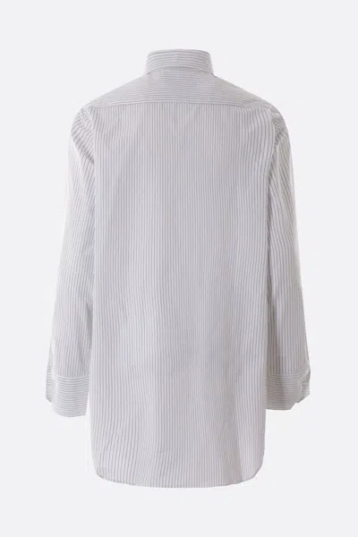 Shop Sa Su Phi Shirts In White+navy