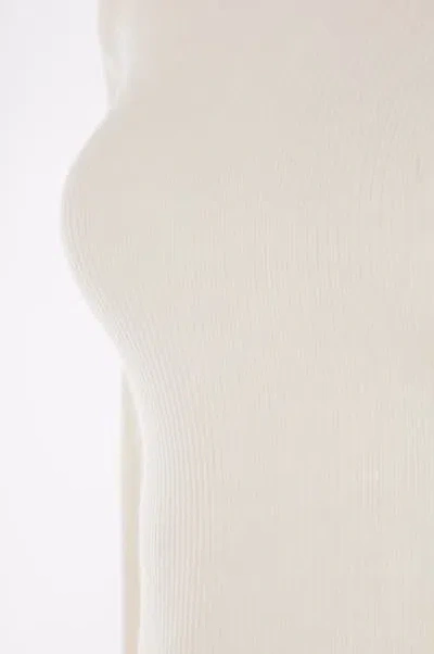 Sa Su Phi Ribbed-knit Jumper In White