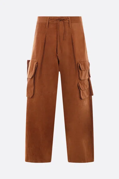 Shop Story Mfg. Story Mfg Trousers In Bark Brown