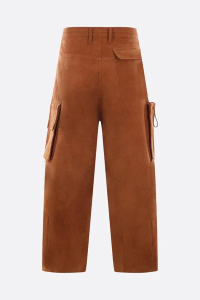 Shop Story Mfg. Story Mfg Trousers In Bark Brown