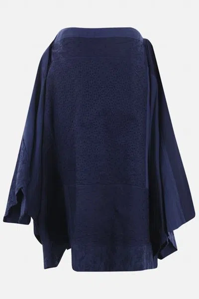 Shop Tao Comme Del Garcon Skirts In Blue