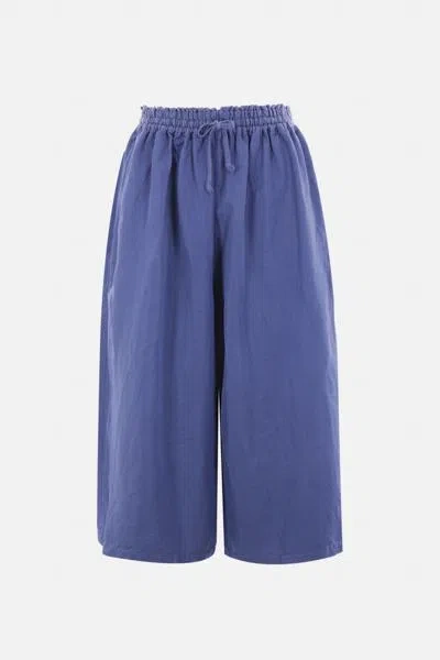 Shop Tao Comme Del Garcon Trousers In Blue