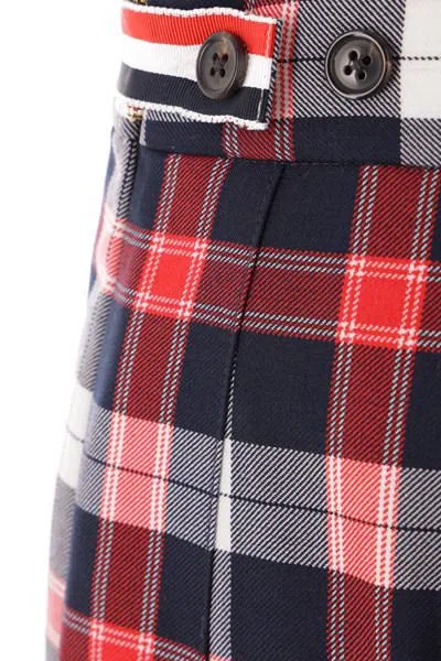Shop Thom Browne Skirts In Rwbwht