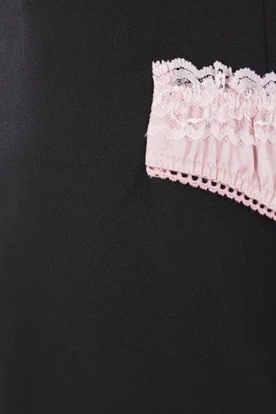Shop Vaquera Skirts In Black + Pink