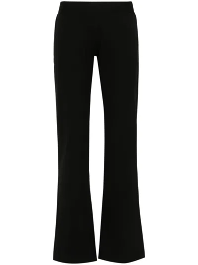 Shop Versace Jeans Couture Trousers In Black