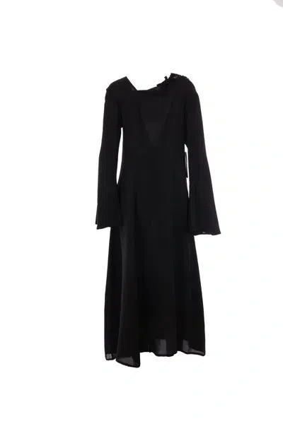 Shop Yohji Yamamoto Dresses In Black
