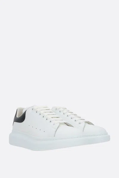 Shop Alexander Mcqueen Sneakers In White+black
