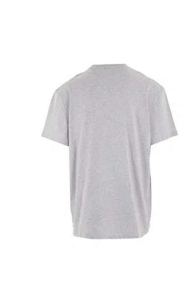 Shop Alexander Mcqueen T-shirts And Polos In Light Pale Grey+mix