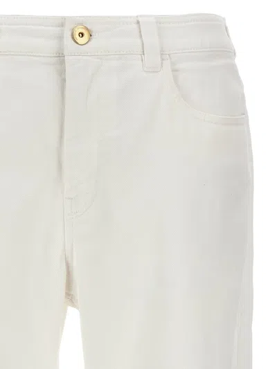 Shop Brunello Cucinelli 'baggy' Jeans In White