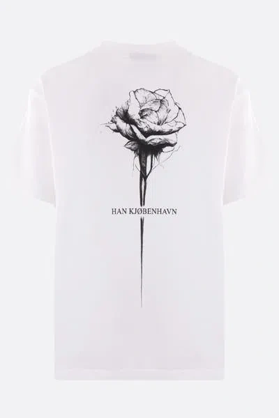 Shop Han Kjobenhavn T-shirts And Polos In White