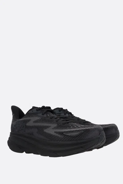 Shop Hoka One One Sneakers In Black+black